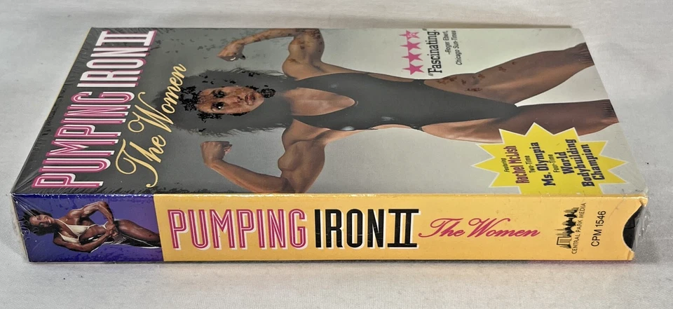 Pumping Iron II The Women Sealed VHS Body Building Video Tape Rachel McLish 1996 Foto 3 de 4