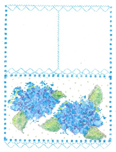 Table Runners to Stitch – Blue theme - Picture 11 of 12