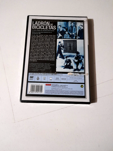 DVD "LADRON DE BICICLETAS" PRECINTADO VITTORIO DE SICA EDICION REMASTERIZADA - Picture 2 of 2