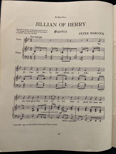 Sheet Music Books - Vocal Selections, Vocal Scores, Songbooks, Folk Songs Choose - Picture 448 of 693