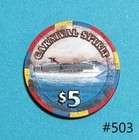 $5 chip Carnival Spirit Louis XIV #503 — photo 2