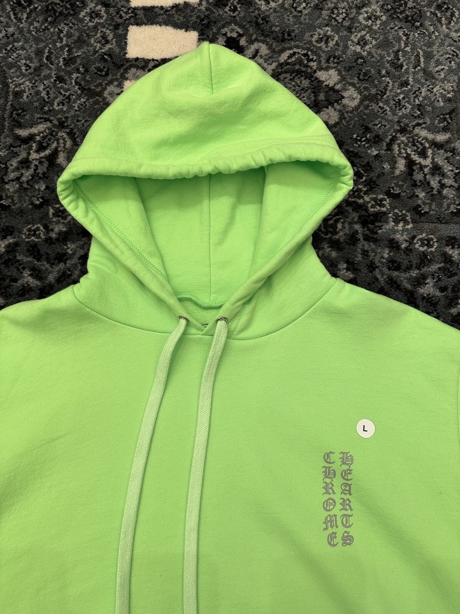 【CHROME HEARTS】ウルトラフェスティバル パーカー Neon Green Chrome Hearts Miami Ultra Music Exclusive Neon Green Hoodie