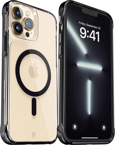 Phone Rebel - Étui transparent durable Crystal Series GEN-3 pour iPhone 13 Pro Max Plus - Photo 2 sur 96