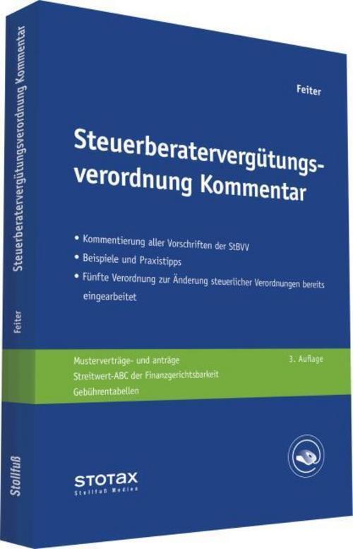 Thumbnail - Steuerberatervergütungsverordnung Kommentar