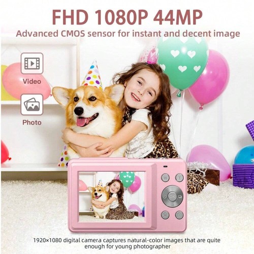 44MP 1080P HD 16X Zoom 2.4" LCD Compact Beginner Digital SLR Camcorder - Picture 44 of 44