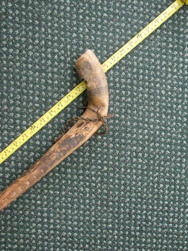 VTG  NATURAL TREE ROOT  WALKING  CANE STICK - Picture 4 of 6