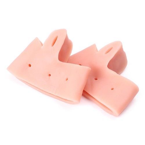 Pair Silicon Gel Foot Corrector Toe Separator Thumb Valgus Protector Feet Care - Picture 6 of 14