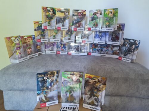 Nintendo, "The legend of Zelda" all amiibo collection, SEALED. - Photo 1/6