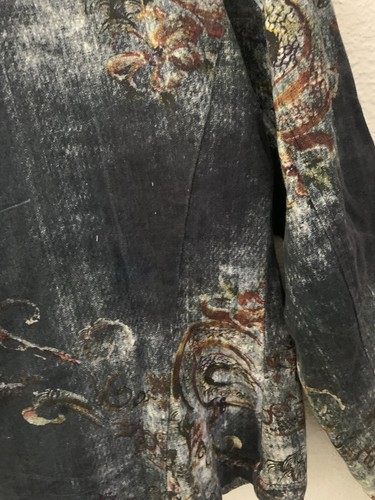 Blazer para mujer Chico talla 1 (mediano) artístico boho 100 % algodón chaqueta ligera - Imagen 20 de 20