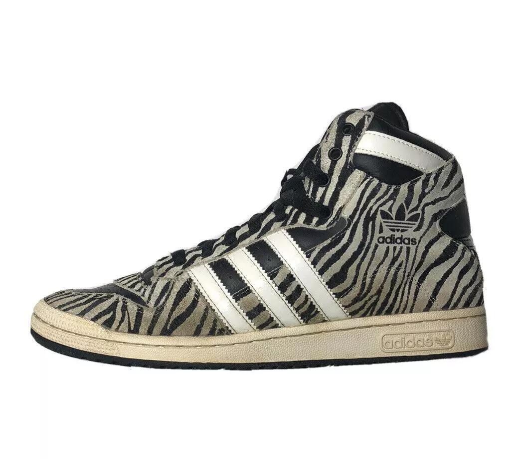 Adidas Decade “Zebra” Original Hi-Top Basketball Women&#039;s (Size: G61055 eBay