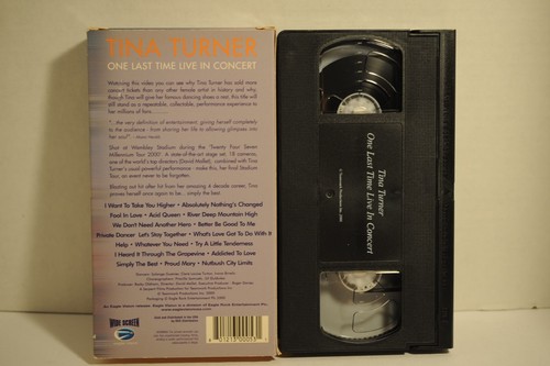 Tina Turner, One last time in concert, Music Video, VHS tape - Imagen 2 de 3