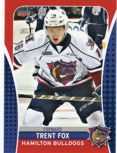 2015/16 Hamilton Bulldogs - TRENT FOX