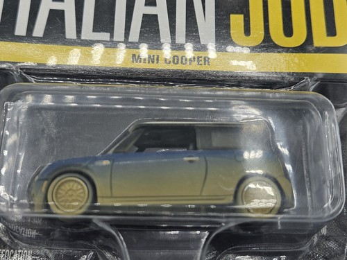 JOHNNY LIGHTNING HOLLYWOOD ON WHEELS THE ITALIAN JOB MINI COOPER BLUE FREE SHIPP - Picture 5 of 8