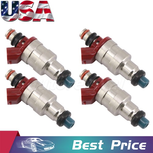 4Pcs 1990-1994 For Mazda B2600 MPV 2.6L Fuel Injector G609-13-250 FJ400 - Picture 10 of 12