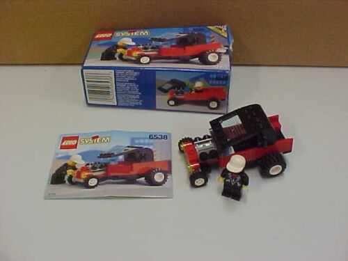 LEGO HOT ROD VINTAGE 1994 SET 6538 KOMPLETT MIT BOX & ANLEITUNG