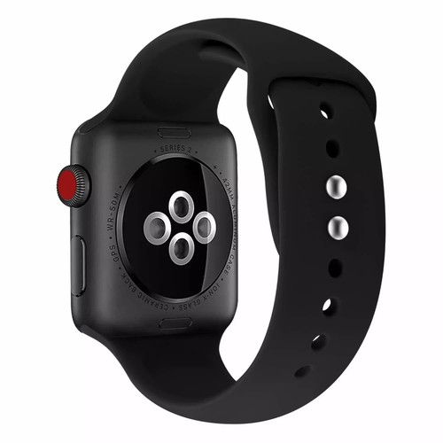 Für Apple iWatch Silikon Armband Band Series 10 9 8 7 6 5 4 3 2 1 38-42mm44-49mm - Bild 2 von 34