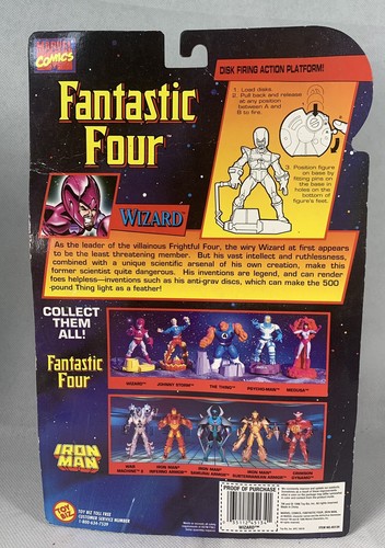 Marvel/Toy Biz Fantastic Four MEDUSA 5 inch action figure (1996) Vintage - Picture 2 of 2