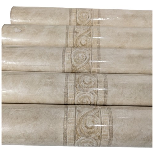 Maxwell Wallcovering Wallpaper 5 Rolls Vinyl Pre-Pasted Beige 7102-639 Half Drop - Picture 6 of 14