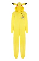 Primark Mens Unisex Adult Pokemon Pikachu All In One Sleepsuit Costume M/l Primark Mens Unisex Adult Pokemon Pikachu All In One Sleepsuit Costume M/l