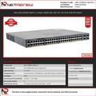 Cisco WS-C2960X-48LPS-L Catalyst 2960X 48x 1GB PoE+ RJ-45 4x 1GB SFP Switch