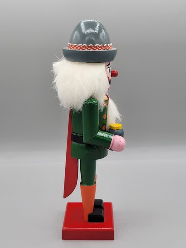 Vintage Silvestri Christmas Holiday Nutcracker Wooden Figure 10" - Picture 9 of 13