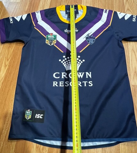 Melbourne Storm NRL 2018 ISC 20 Year Anniversary Jumper Jersey SMALL vintage - Picture 12 of 16