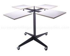 FAST FLASH FSX Manual Rotary Economy Dryer Stand Printing - conveyor dryer cure