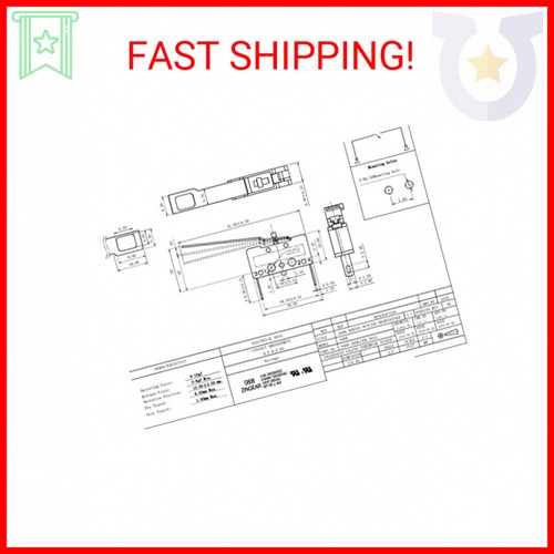 Interruptor de repuesto para bomba de condensado Zingear G606 reemplaza Crouzet 83133169 - Imagen 2 de 2