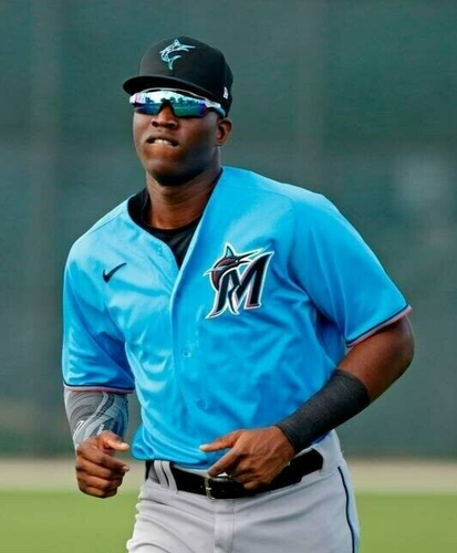 Jesus Sanchez Signed Miami Marlins Jersey (JSA COA) Veteran Marlins Outfielder - Picture 5 of 6