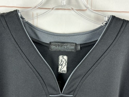 Mitchell Ness Hardwood Classics Michael Jordan Jersey Black On Black Size 56 - Picture 3 of 7