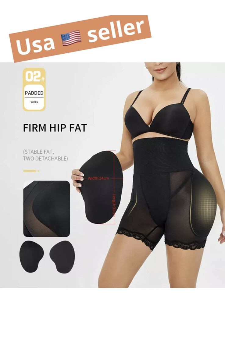 Women Buttock Padded Panties Hip Enhancer High Waist Shaper FAKE ASS Butt Lifter