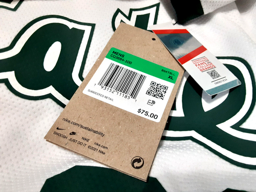 NWT! Nike #32 Michigan State MSU Spartans Basketball Jersey CQ3664-100 Size XL - Picture 4 of 4