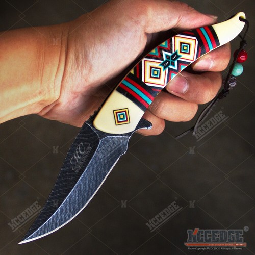 Traditional Classic Native American Indian Assisted Open Pocket Folding Knife - Picture 8 of 16