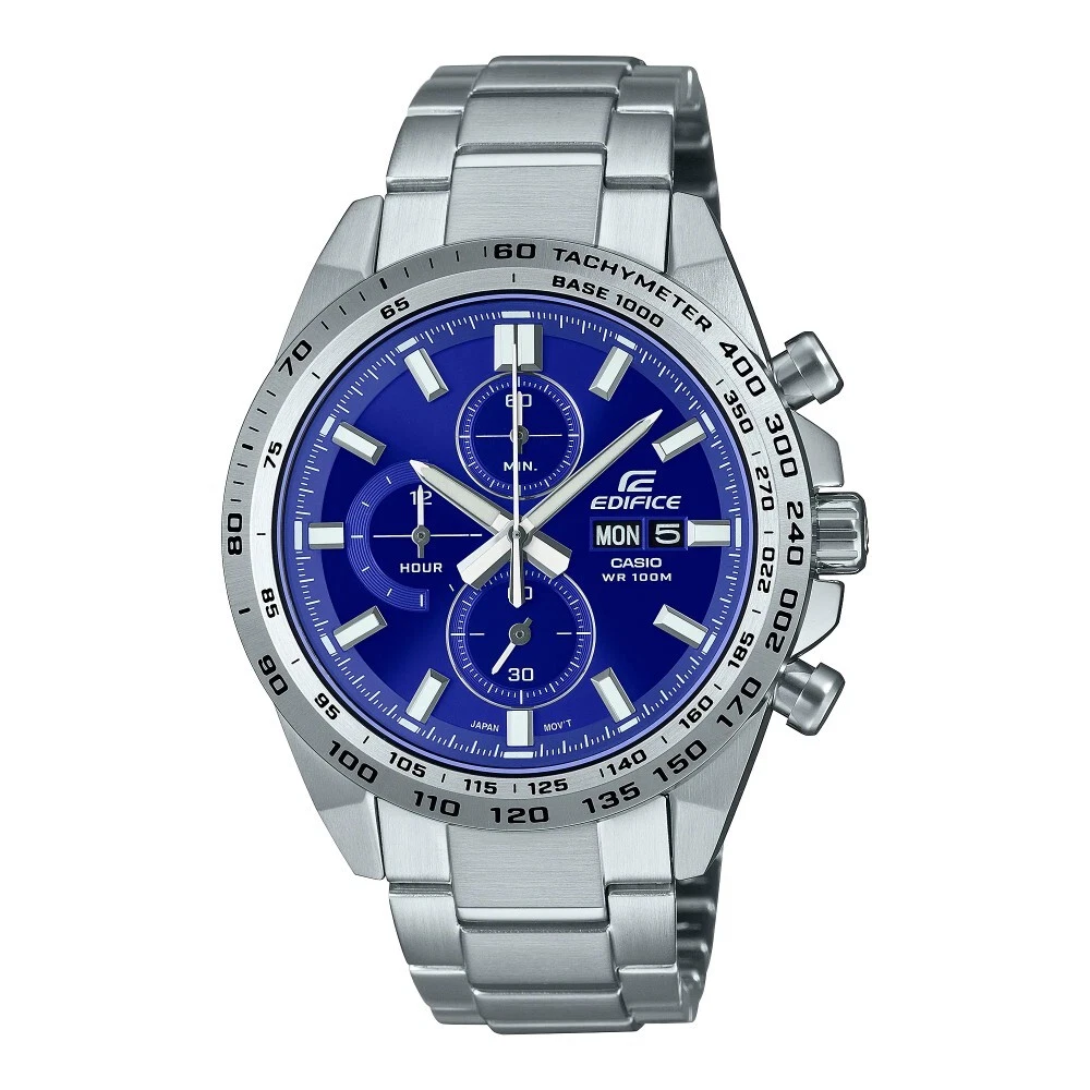 Casio edifice men's two tone outlet stainless steel bracelet watch