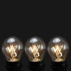 25 Pack S11 Outdoor Patio Globe Replacement Bulbs Clear C9 E17 Image Is Loading 25 Pack S11 Outdoor Patio Globe Replacement Bulbs