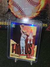 2021-22 Donruss Optic Luka Doncic T-Minus 3,2,1 Purple Prizm SP #7 