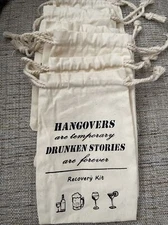 HANGOVER ADULT PARTY GOODY BAGS -6 Empty Ones