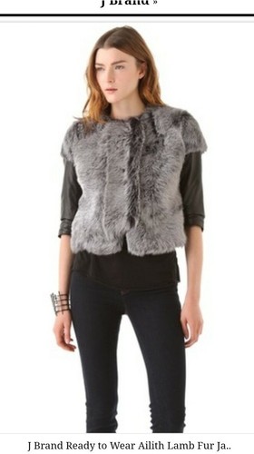 Giacca Cappotto Shearling MARCA J AILITH Pelle Agnello $1795 TAGLIATA MOTO S Nuova con etichette Rarara - Foto 3 di 12