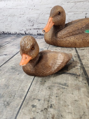 Universal Statuary Corp. 1986 576 Mallard Pair Duck Statues - Set Of 3 - Picture 2 of 18