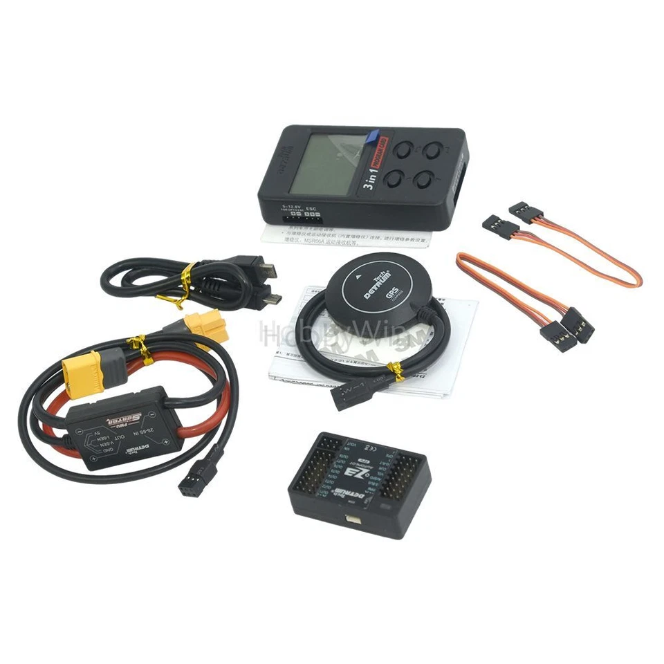 Dynam Detrum Z3 FPV RC Plane Flight Controller Autopilot OSD 3in1 PMU6-axis gyro - Image 4 of 4