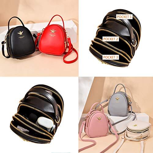 Small Crossbody Bags Shoulder Bag for Women Stylish Ladies Messenger 1-beige - Bild 4 von 7