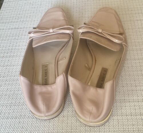 ZARA BASIC Womens Loraine Pink Rose Loafers SIZE 40 - Picture 5 of 8