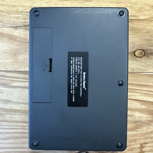 Juego de béisbol vintage Radio Shack de liga profesional para 2 jugadores ¡funciona muy bien! - Imagen 2 de 5