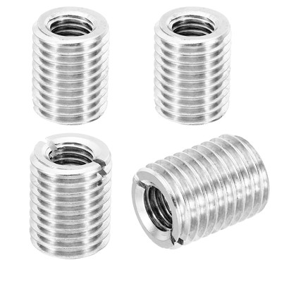 Thread Adapters Sleeve Reducing Nut 4 Pcs M20xM12x25mm Male to Female Repair ...