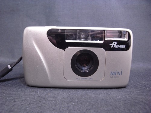 PREMIER M 969 MINI AF POINT & SHOOT FILM CAMERA 35mm TESTED WORKING CASE - Picture 2 of 13