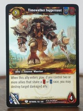 Timewalker Juggernaut - Betrayal of the Guardian - singles - 122/202 - WoW TCG