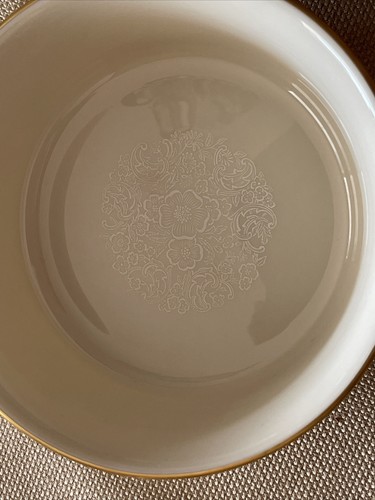 2 Lenox Cereal Bowls Flower On Inside pattern Is Called “Special”USA 24K Trim L - Picture 12 of 12