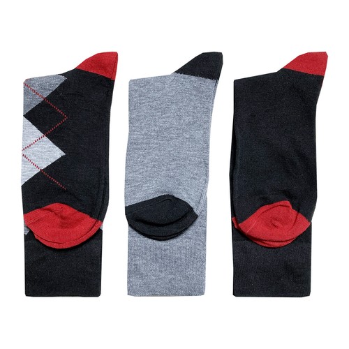 Calcetines Polo Ralph Lauren Argyle para hombre 3 pares Crew - Imagen 15 de 244