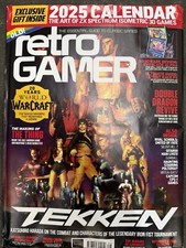 Retro Gamer magazine #266 2024 Tekken, 20 years of World of Warcraft + Calendar