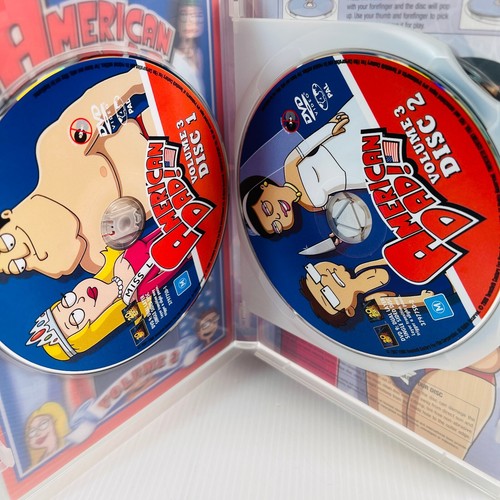 American Dad: Volume 3 DVD 18 Episodes (3 DISC) Region 4 Australia - Picture 3 of 4